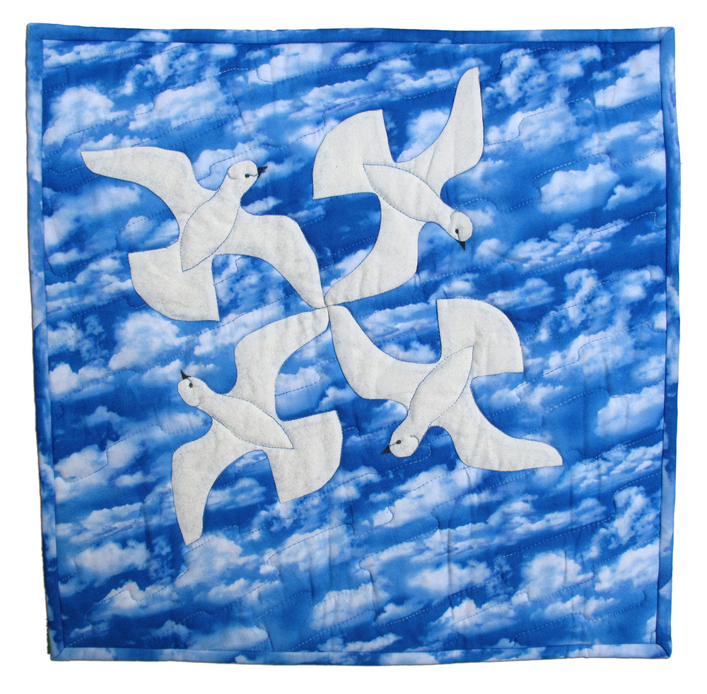 Sew Peaceful Doves, Debra Mack, Harrison, Nebraska