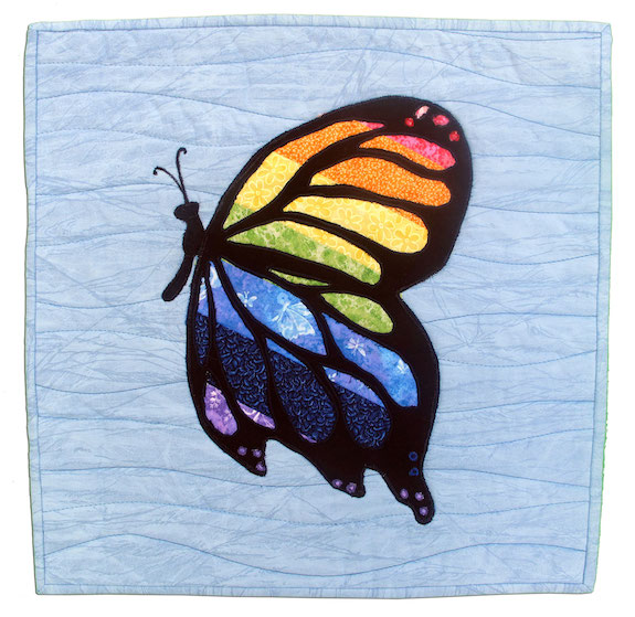 Molly's Rainbow Butterfly, Deborah S. Wheeler, Garden Prairie, Illinois