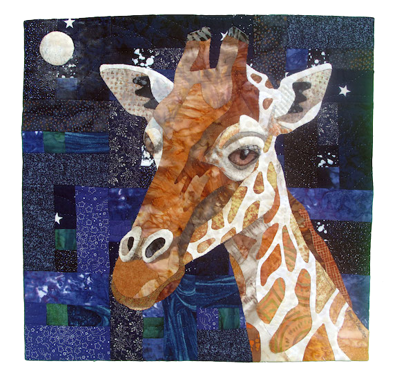 Grand Prize, Giraffe Nocturne Nancy S. Brown Oakland, California